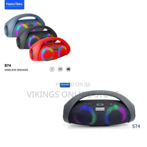 S74, a Wireless Portable Bluetooth Speaker With RGB Lightin