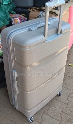 Big Rubber Suitcase Brown