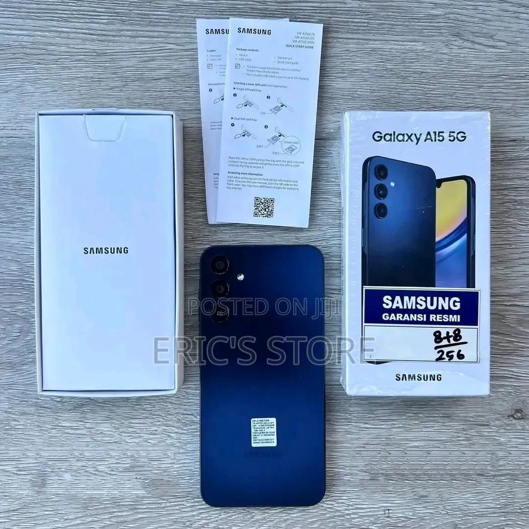 New Samsung Galaxy A15 5G 256 GB Blue