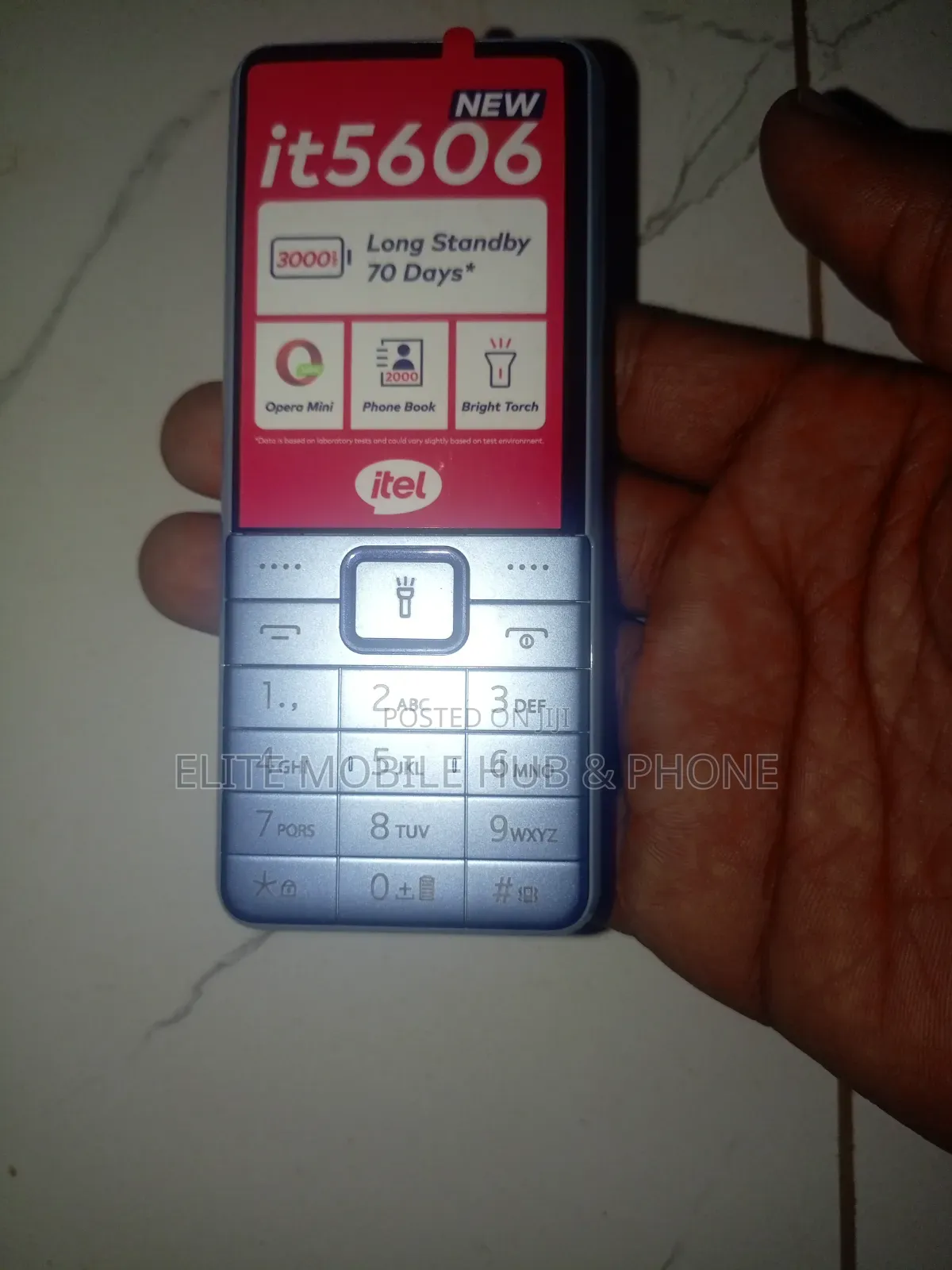 New Itel it5606 Blue