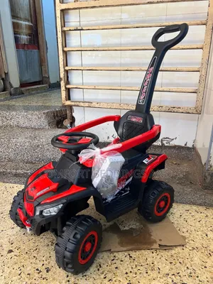Rechargeable Push Car Red With Remote