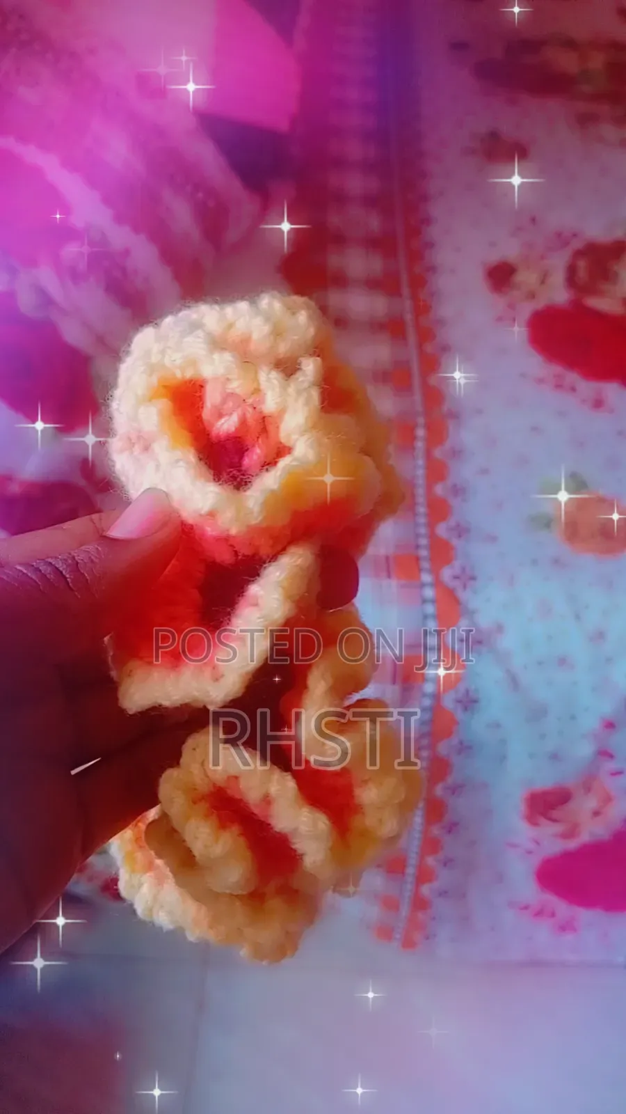 Crochet Homemade Scrunchies - 3 for 12 Makindye
