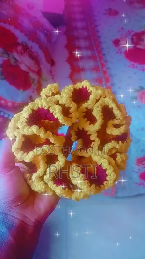 Crochet Homemade Scrunchies - 3 for 12 Makindye