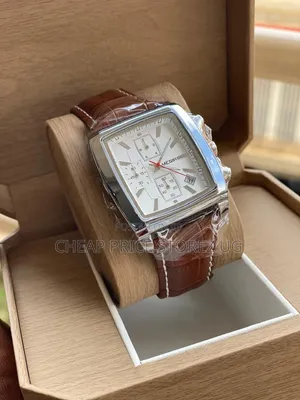 This Is a Megir Men's Analog Chronograph Rectangular Quartz Watch