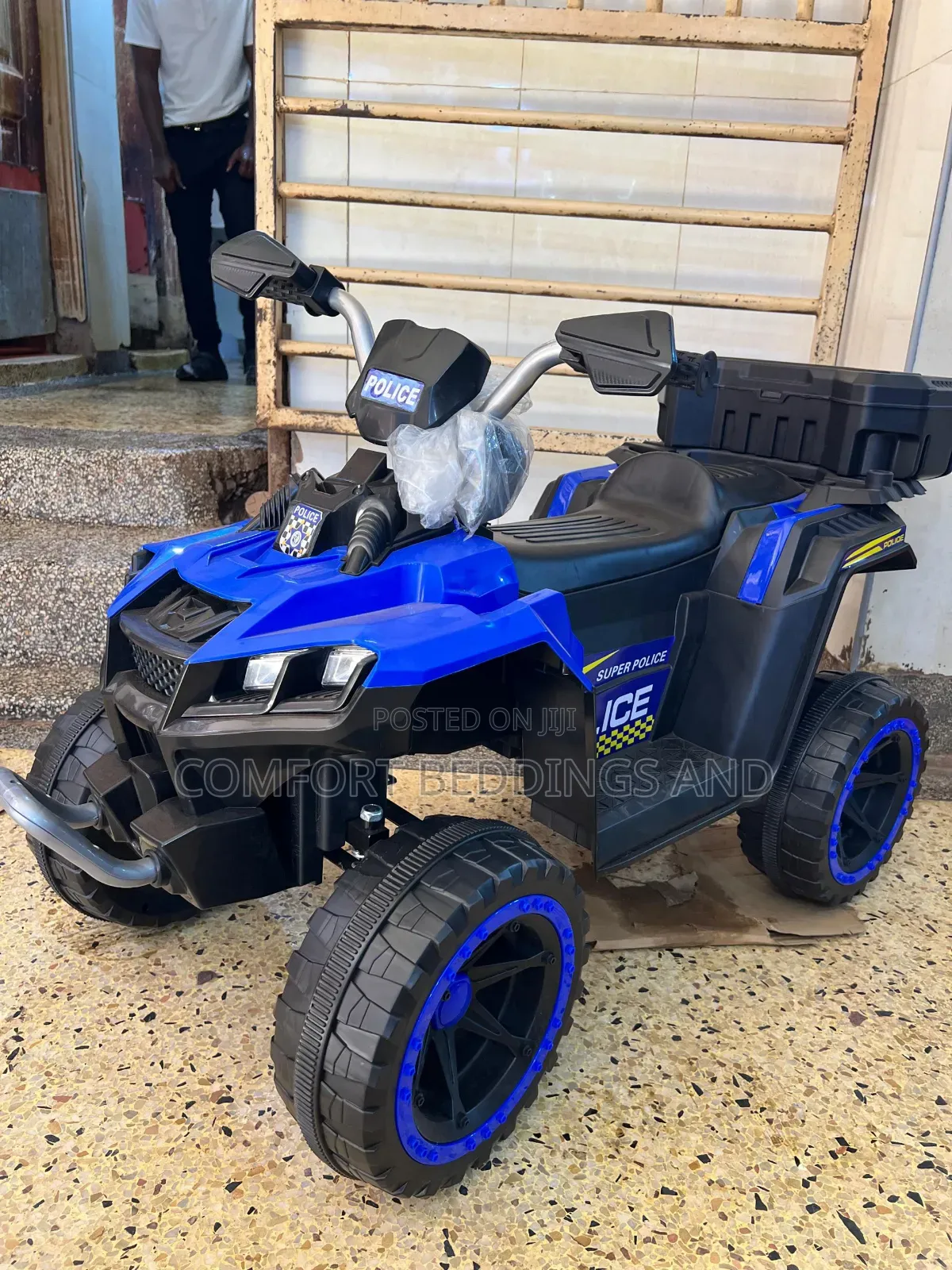 Kids' Quad Motorbike Blue 1 to 12 Years