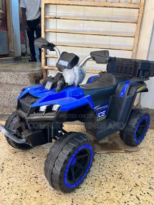 Kids' Quad Motorbike Blue 1 to 12 Years
