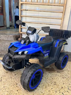 Kids' Quad Motorbike Blue 1 to 12 Years