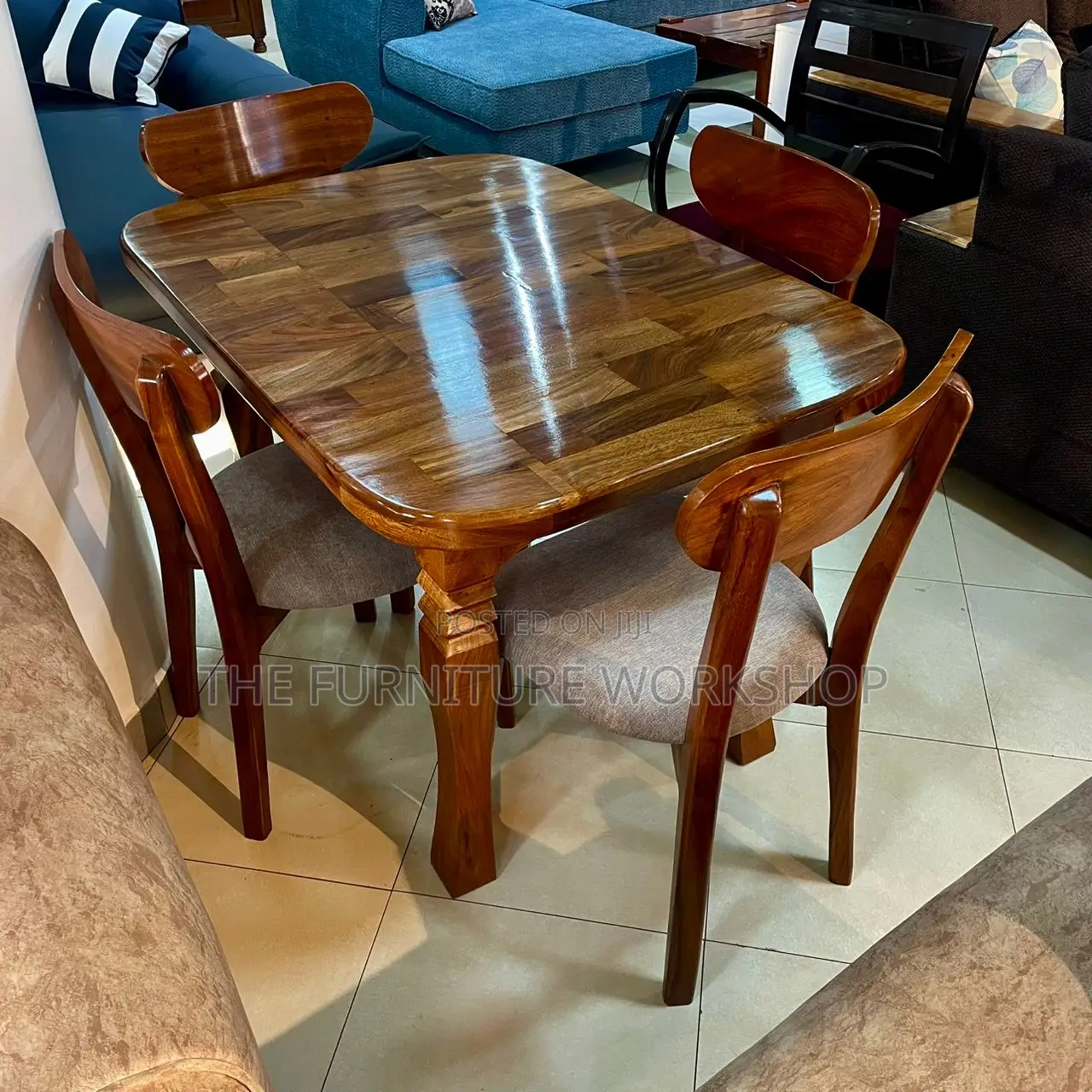 Mugavu 4 Seater Dining Set - Senana Hypermarket