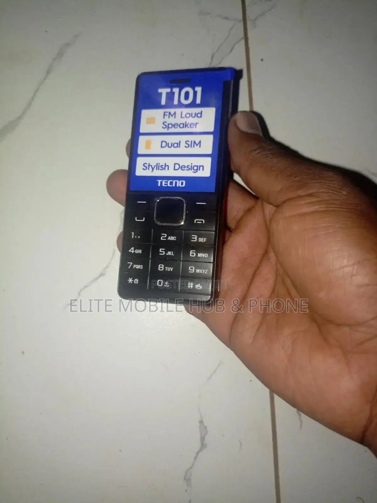 New Tecno T101 Black