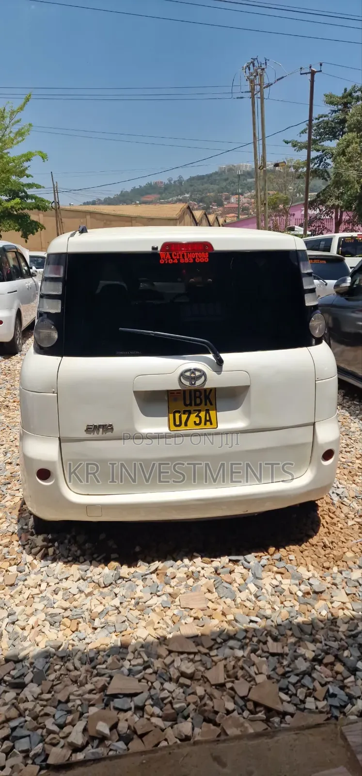 Toyota Sienta 2007 White