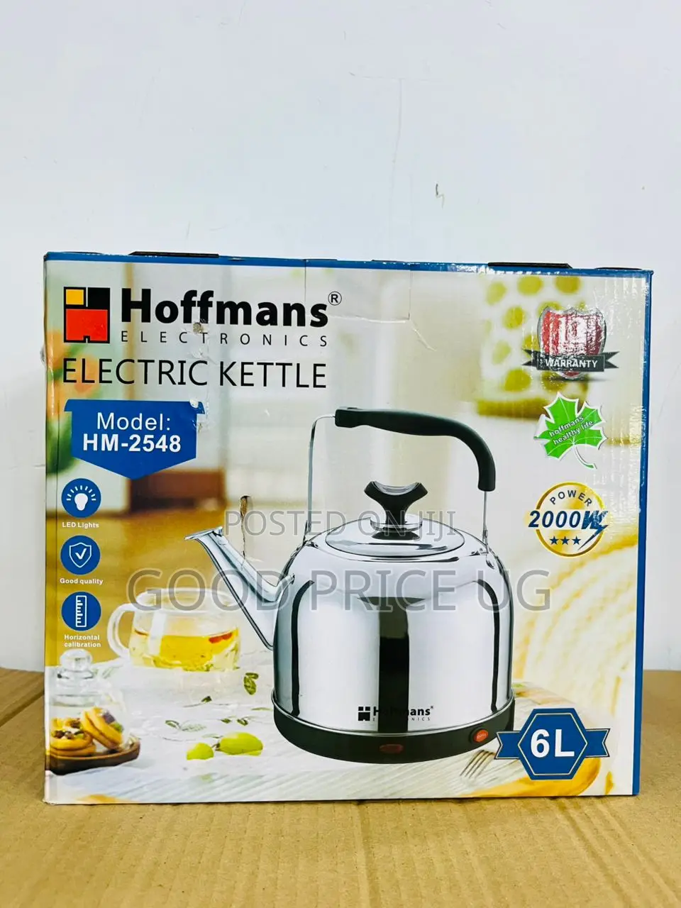 Hoffmans 6L Electric Kettle (Model HM-2548)