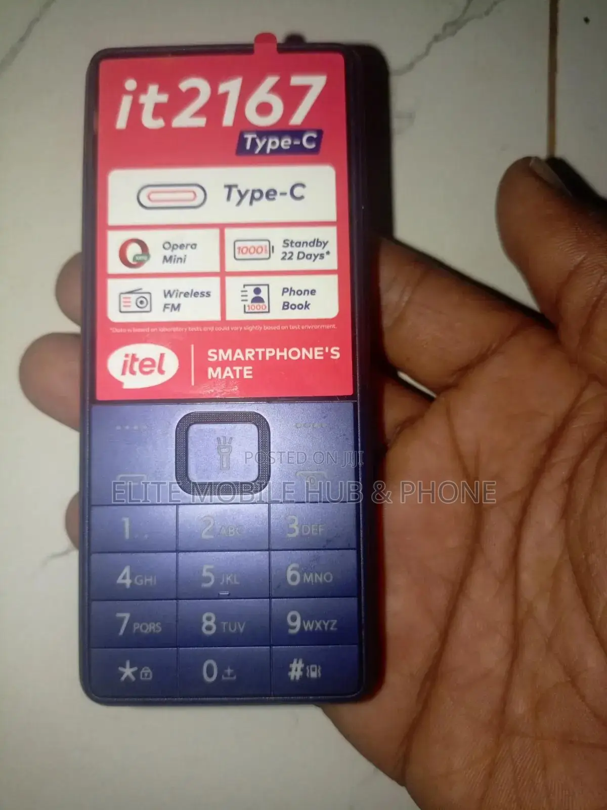 New Itel it2166 Rose Gold