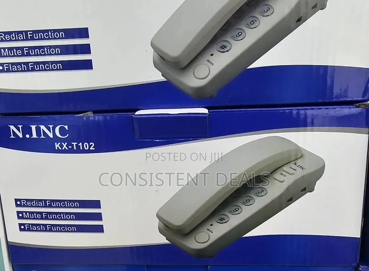 Ultra-Compact, Basic Corded Landline Telephone
