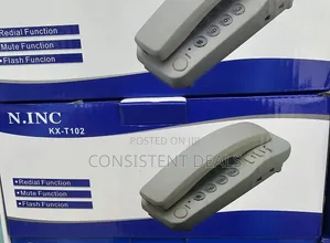 Ultra-Compact, Basic Corded Landline Telephone