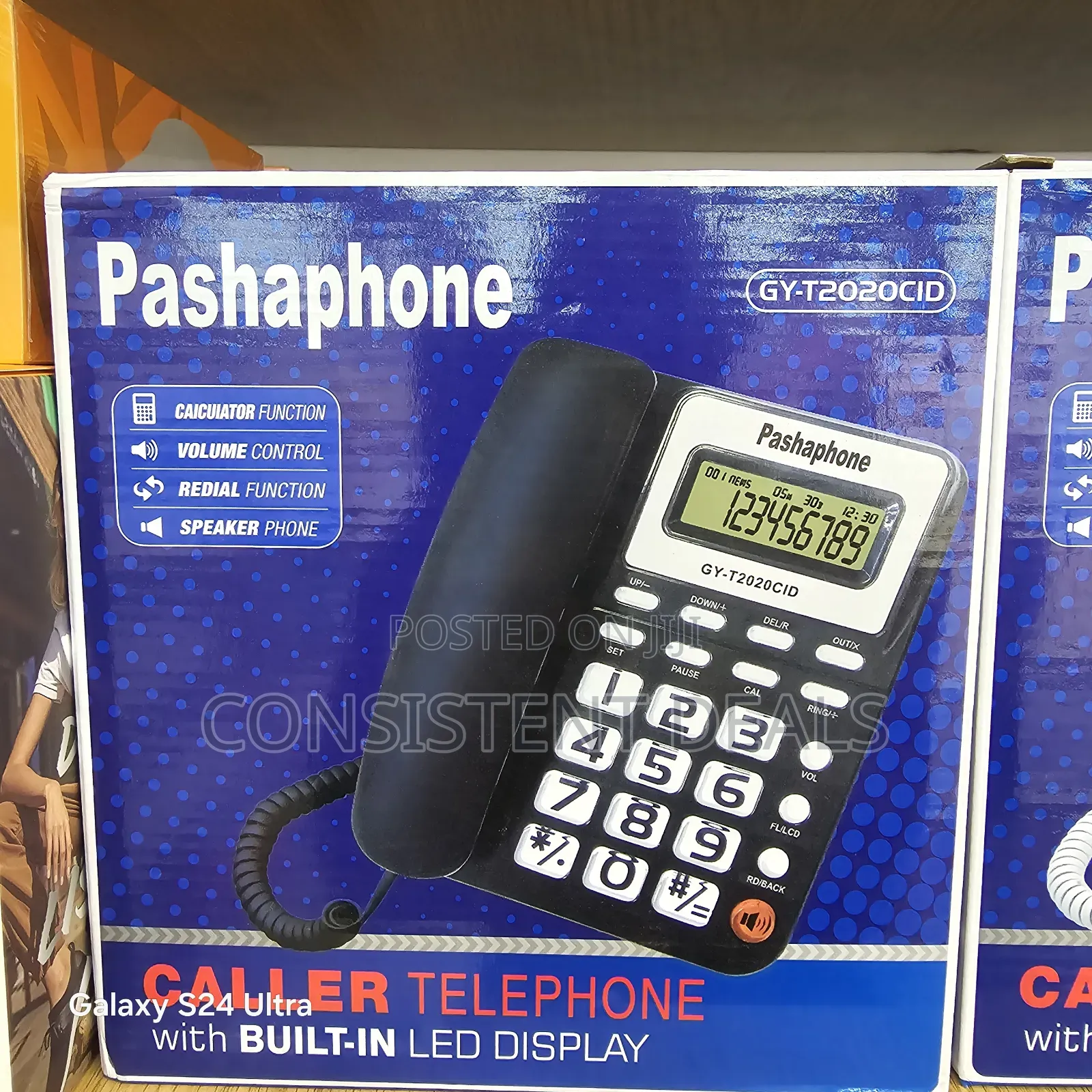 Corded Landline Caller Telephone