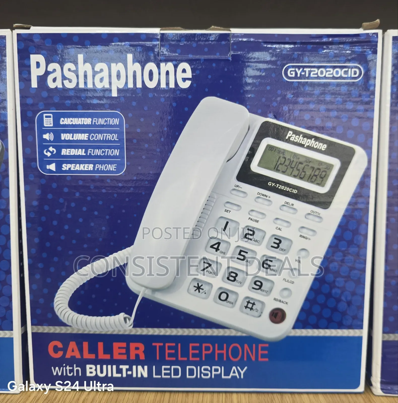Corded Landline Caller Telephone