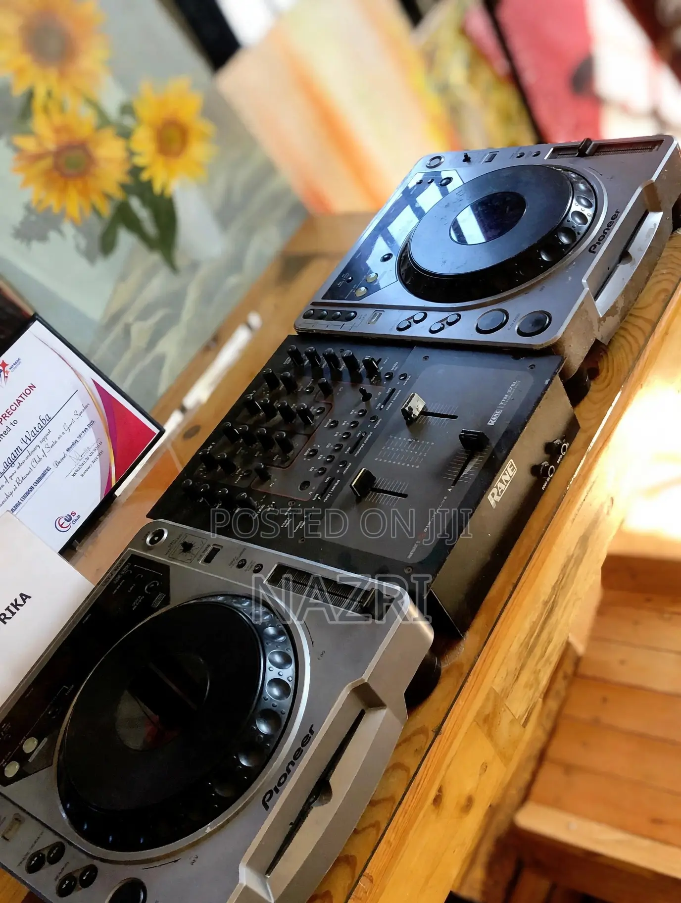 TTM 57SL and CDJs 800 Mk2