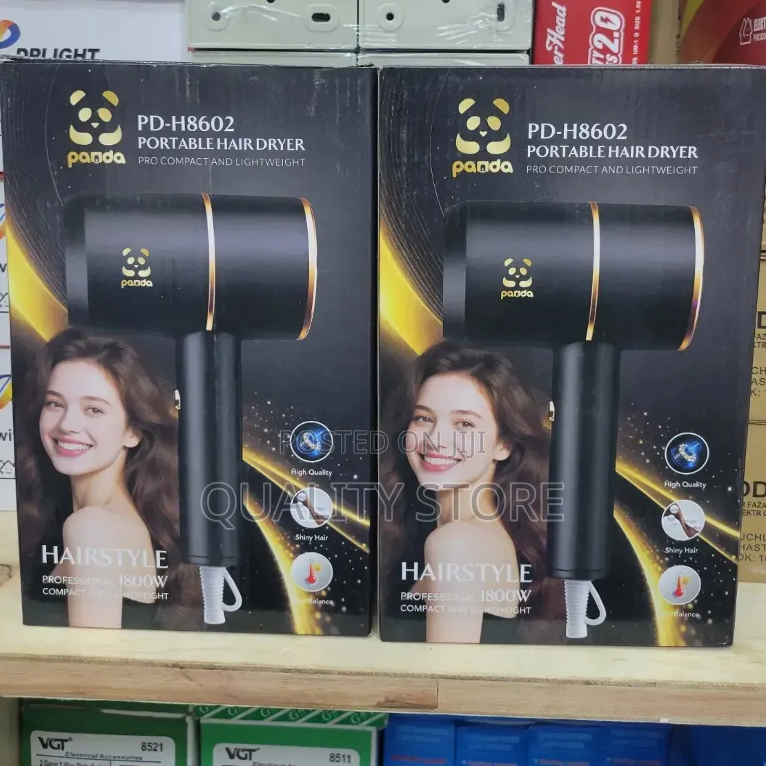 Portable Hair Dryer Panda