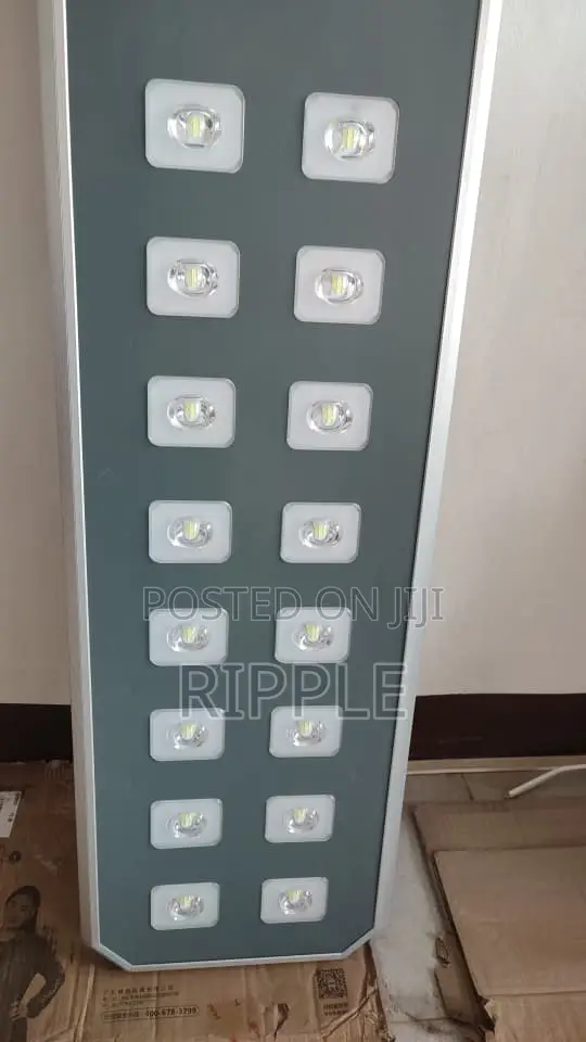 16-Eye All-in-One Solar Street Light With Attached Solar Panel