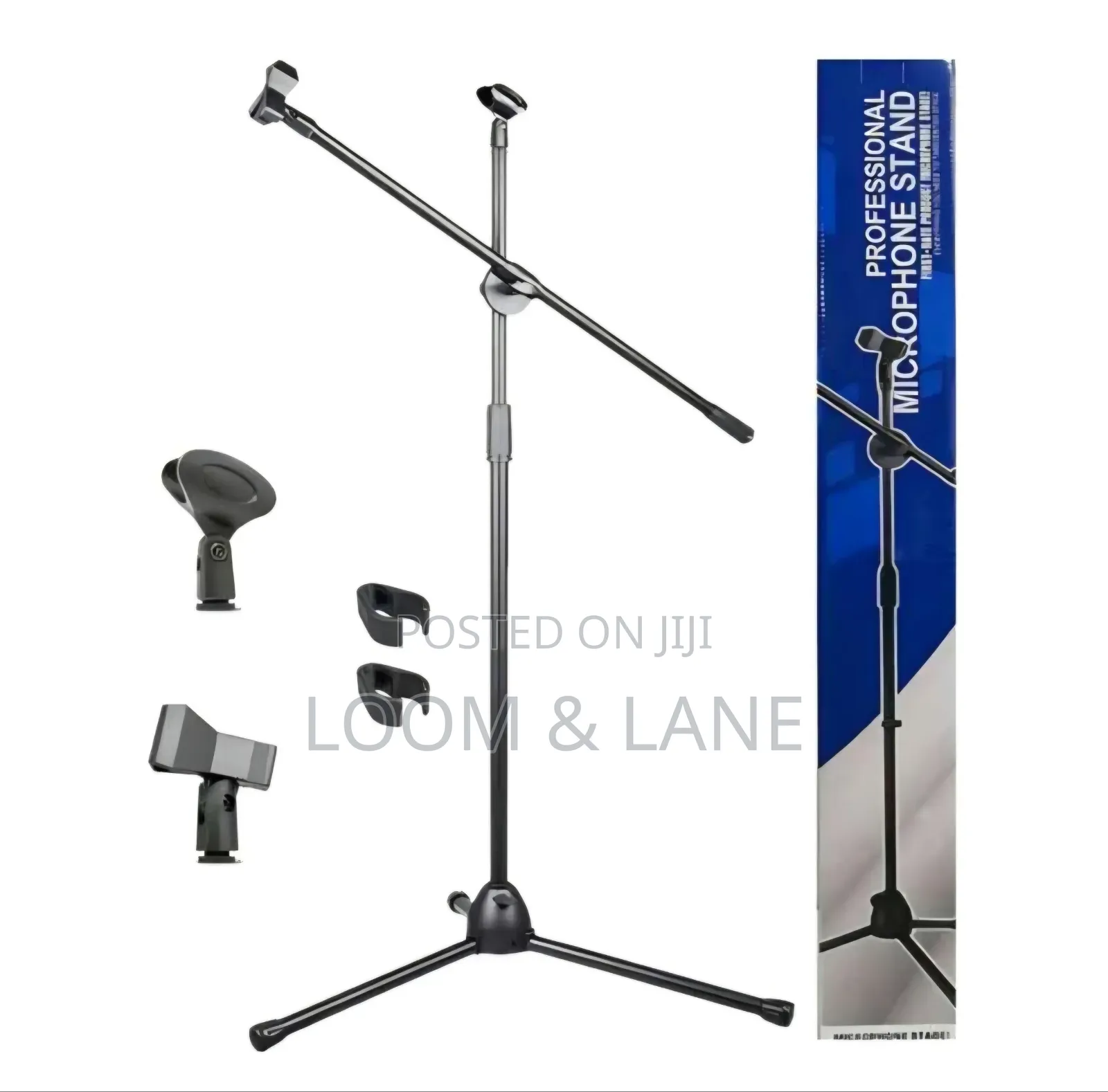 Adjustable Floor-Standing Tripod Microphone Boom Arm Stand
