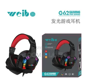 Weibo G62 RGB  Gaming Headset