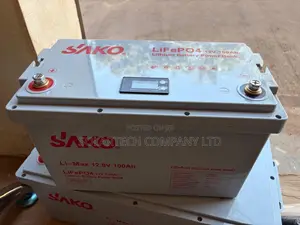 SAKO 12V 100Ah LiFePO4 Battery – 90% DoD & 100A Discharge