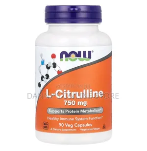 L-Citrulline, 750mg, 90 Capsules