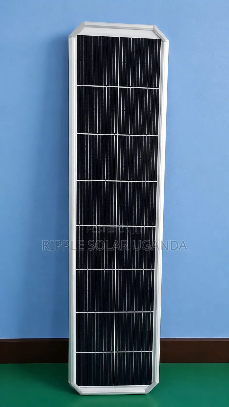 16-Led Solar Security Street Lamp With Integrated Panel