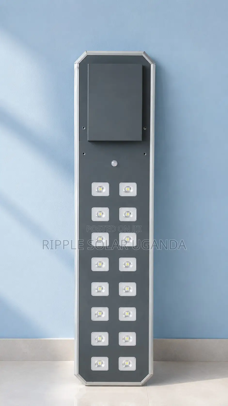 16-Led Solar Security Street Lamp With Integrated Panel