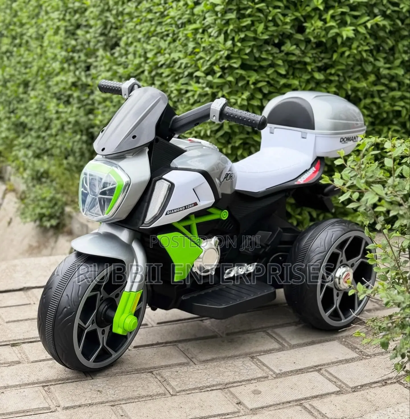 Children's 3-Wheel Electric Ride-on Motorcycle