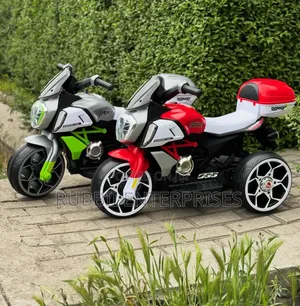 Children's 3-Wheel Electric Ride-on Motorcycle