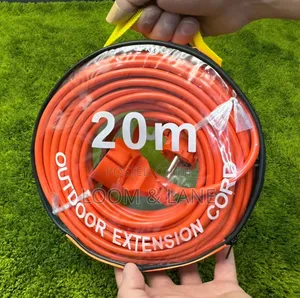 20-Meter Orange Outdoor Extension Cord