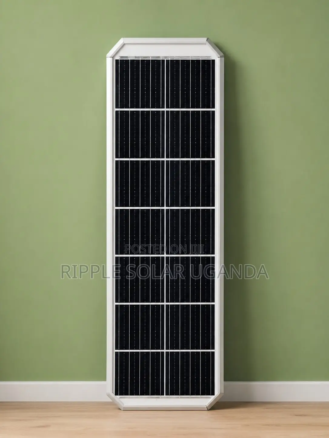 12-Eye Solar LED Security Light With Integrated Charging Panel