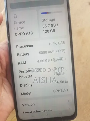 Oppo A18 128 GB Blue