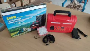 300W Portable Power Station 12.8V LiFePO4 Battery Solar Generator