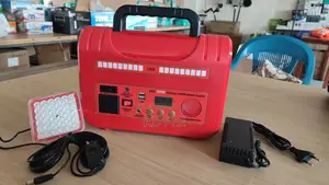 300W Portable Power Station 12.8V LiFePO4 Battery Solar Generator