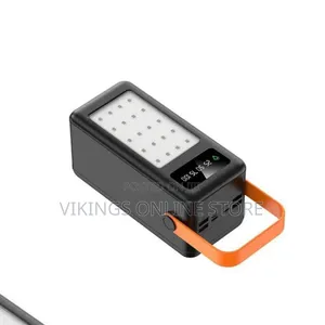 Portable Power Bank a Large Integrated LED Panel Light