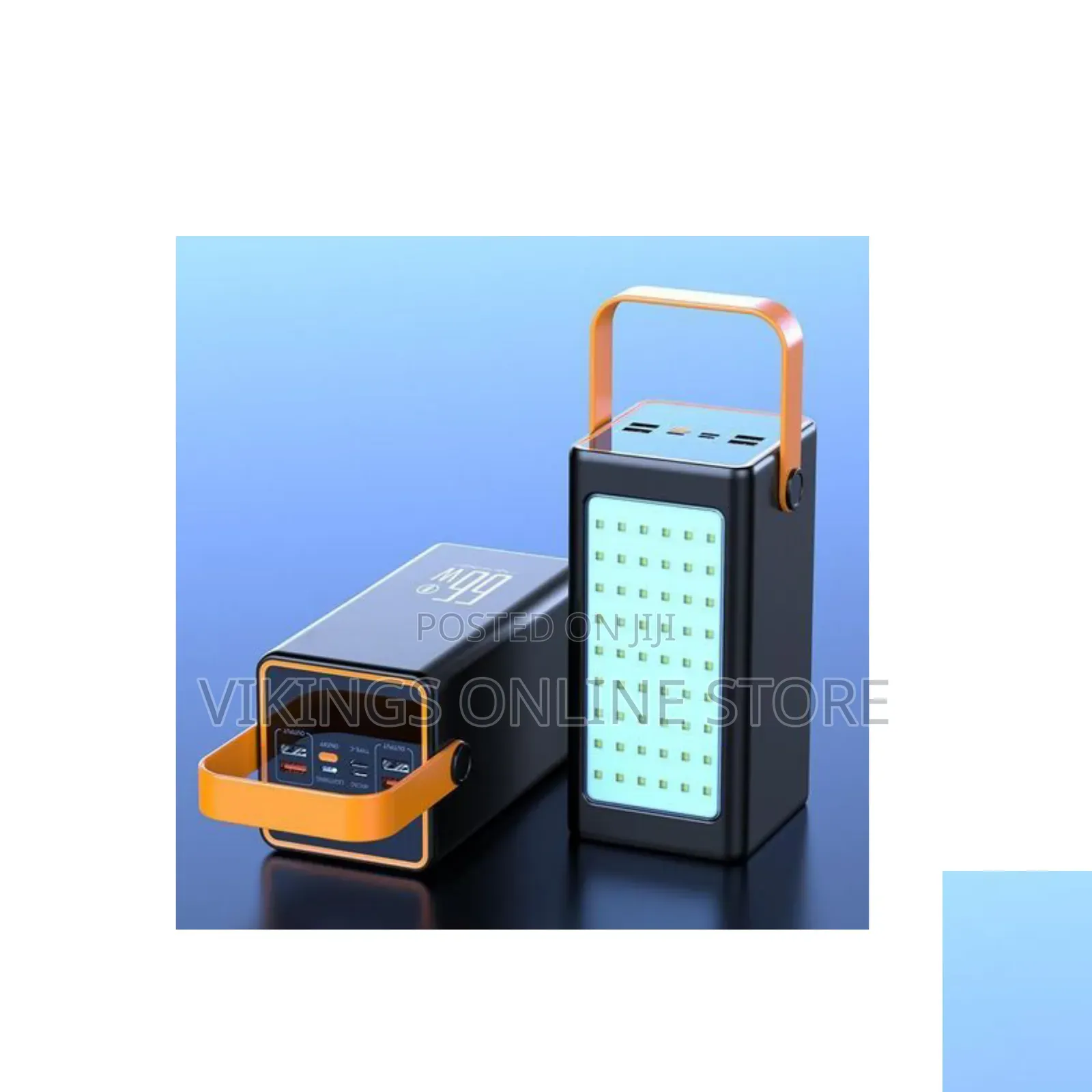 Portable Power Bank a Large Integrated LED Panel Light