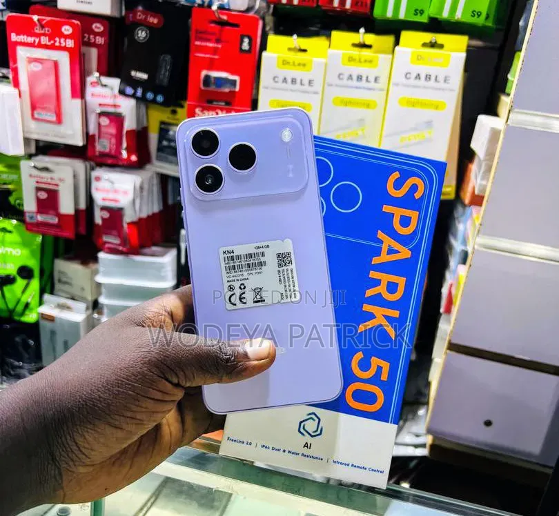 New Tecno Spark 50 128 GB Purple