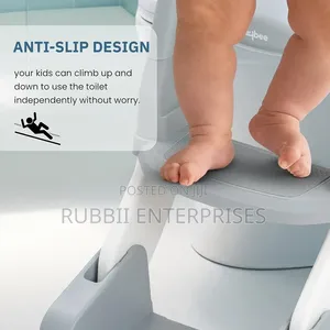 Baby Toilet Ladder 3 in 1 ~ Grey