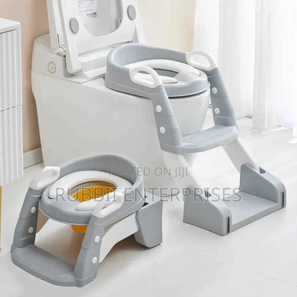 Baby Toilet Ladder 3 in 1 ~ Grey