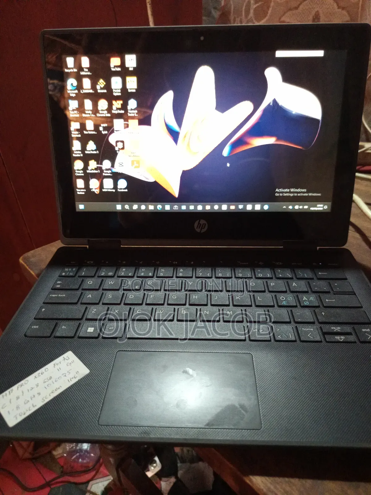 Laptop HP ProBook 11 X360 8GB Intel Celeron SSD 128GB