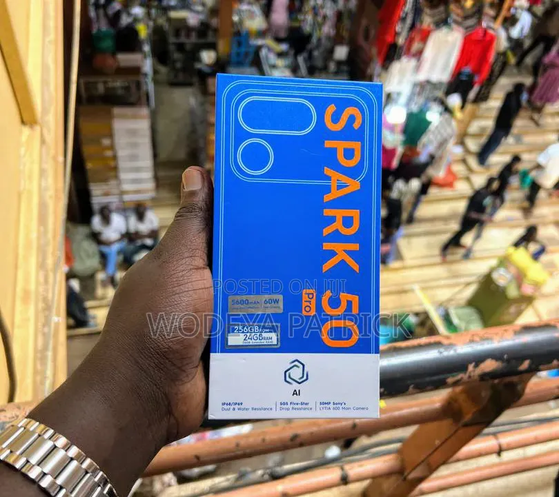 New Tecno Spark 50 Pro 256 GB Blue