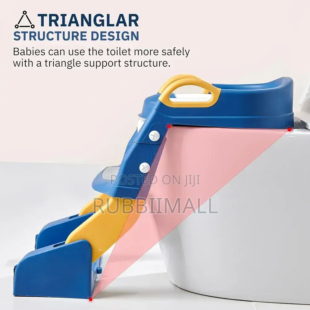 Baby Toilet Ladder 3 in 1 ~ Blue/Yellow