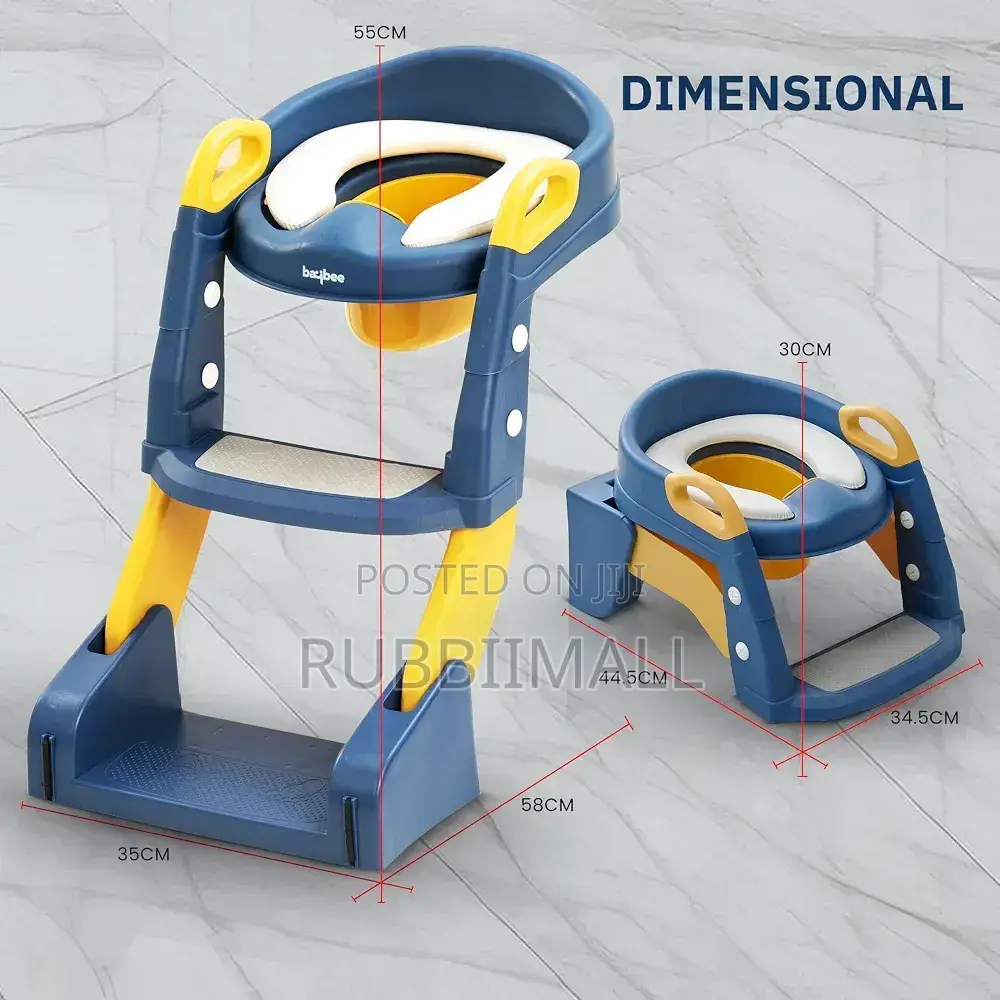 Baby Toilet Ladder 3 in 1 ~ Blue/Yellow