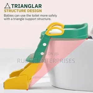 Toilet Ladder 3 in 1 ~ Green/Yellow