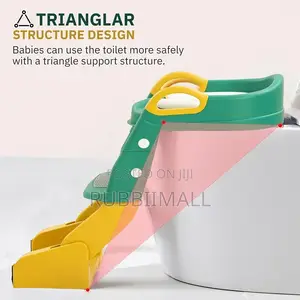 Toilet Ladder 3 in 1 ~ Green/Yellow