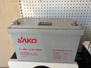 SAKO 12.8V 100Ah 1.28kWh LiFePO4 Lithium Solar Battery