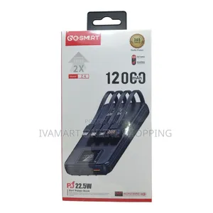 GO - SMART 12,000mAH Power Bank - 22.5 Fast Charging