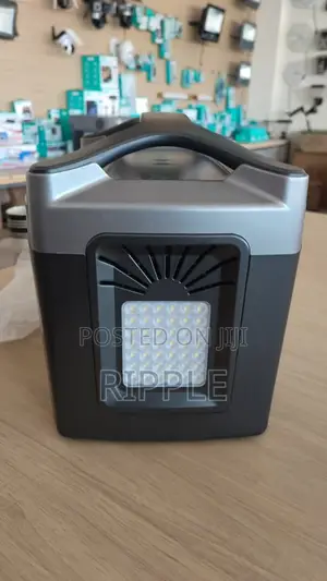600W Portable Power Station 12.8V 50Ah LiFePO4 Solar Generator